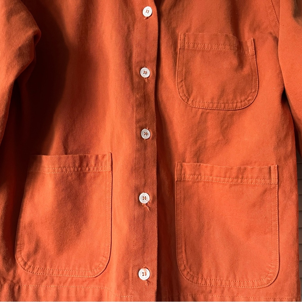 Big Bud Press Orange Work Jacket - Picture 4 of 9